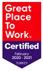 Atolye15’s “Great Place to Work - Turkey” Badge for February 2020 - 2021.